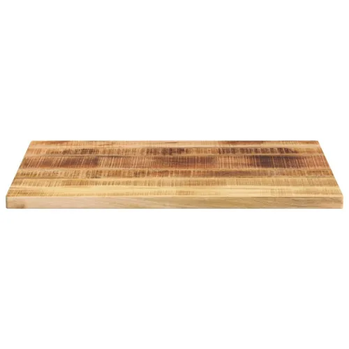 Ploča za stol 90x70x2,5 cm pravokutna masivno grubo drvo manga - Grubo drvo manga (prirodno) 90 x 70 cm 1 25 mm Cijena