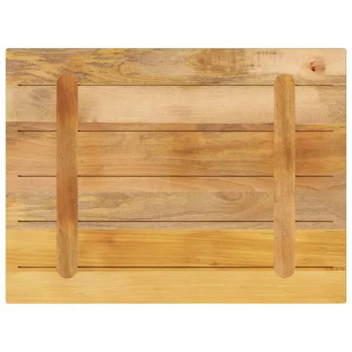 Stolna ploča 70x50x3,8 cm pravokutna masivno grubo drvo manga - Grubo drvo manga (prirodno) 70 x 50 cm 1 38 mm Cijena