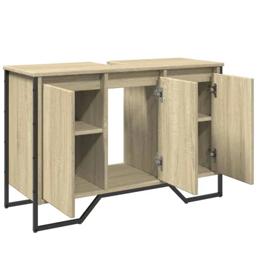 Ormarić za Lavabo - Umivaonik boja hrasta sonome 91 x 35 x 60 cm drveni - Sonoma hrast Cijena