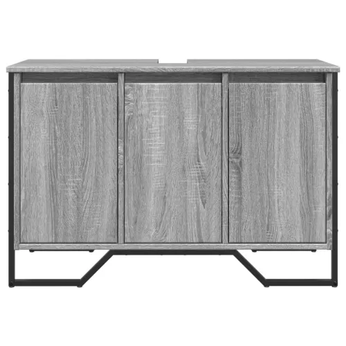 Ormarić za Lavabo - Umivaonik boja hrasta 91x35x60 cm konstruirano drvo - Sivi hrast sonoma Cijena