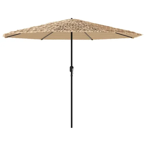 Vrtni suncobran s čeličnom šipkom smeđi 324x324x247 cm - Smeđa 324 x 324 x 247 cm 1 Cijena