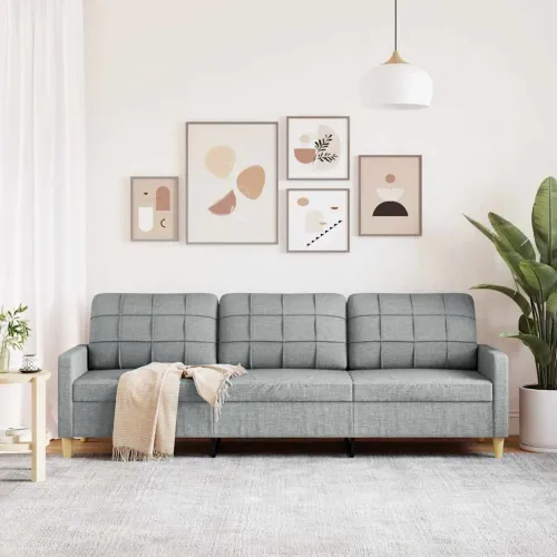 Trosjed od tkanine svjetlosivi 210 cm - Svjetlosiva 210 cm Cijena