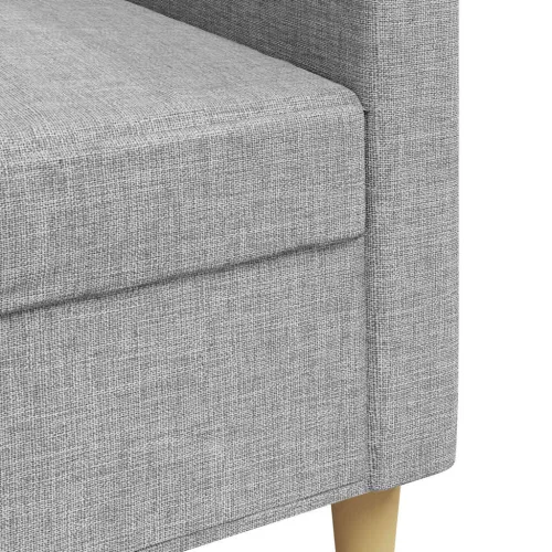 Trosjed od tkanine svjetlosivi 210 cm - Svjetlosiva 210 cm Cijena