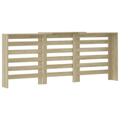 Pokrivač radijatora Hrast sonoma 205 x 21,5 x 83,5 cm - Hrast sonoma 205 x 21,5 x 83,5 cm vodoravne letvice Cijena