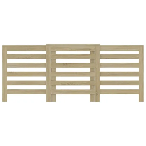 Pokrivač radijatora Hrast sonoma 205 x 21,5 x 83,5 cm - Hrast sonoma 205 x 21,5 x 83,5 cm vodoravne letvice Cijena