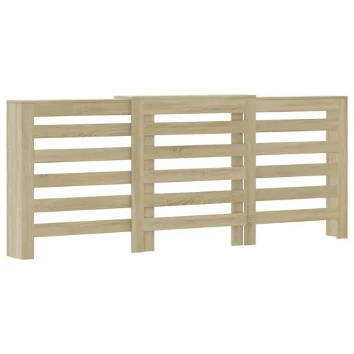Pokrivač radijatora Hrast sonoma 205 x 21,5 x 83,5 cm - Hrast sonoma 205 x 21,5 x 83,5 cm vodoravne letvice Cijena