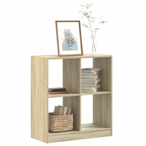 Regal za knjige boja hrasta 68,5 x 32 x 75 cm konstruirano drvo - sonoma hrast 68.5 x 32 x 75 cm 1 sonoma hrast Cijena