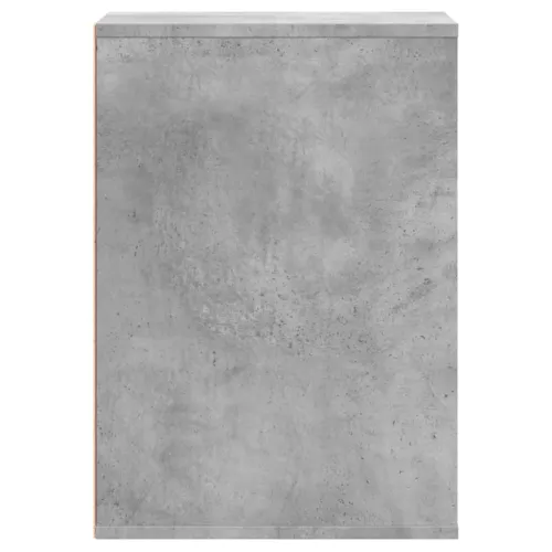 Kutni ladičar siva boja betona 40x41x58 cm konstruirano drvo - Beton siva 40 x 41 x 58 cm Cijena