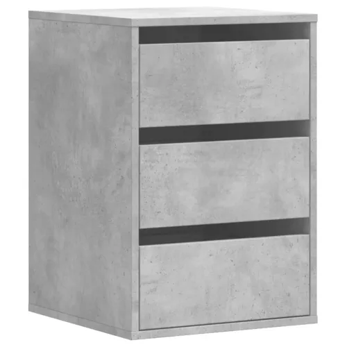 Kutni ladičar siva boja betona 40x41x58 cm konstruirano drvo - Beton siva 40 x 41 x 58 cm Cijena