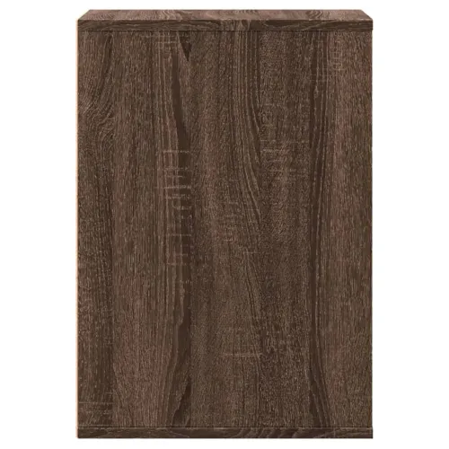 Kutna komoda s ladicama smeđa boja hrasta 40x41x58 cm drveni - Smeđi hrast 40 x 41 x 58 cm Cijena
