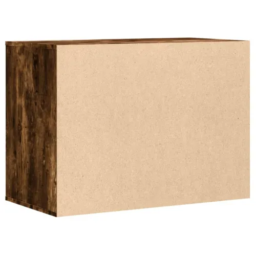 Kutna komoda s ladicama boja dimljenog hrasta 80x41x58cm drveni - Dimljeni hrast 80 x 41 x 58 cm Cijena
