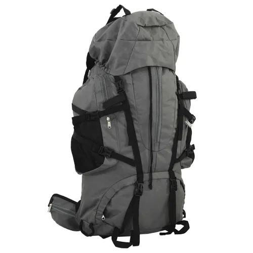 Ruksak za planinarenje sivi 100 L od tkanine Oxford - Siva 100 l Cijena