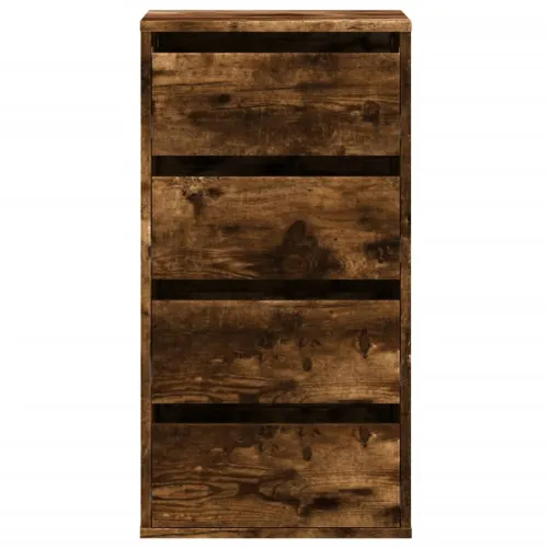 Kutna komoda s ladicama boja staro drvo 40x41x76 cm drveni - Staro drvo 40 x 41 x 76 cm Cijena