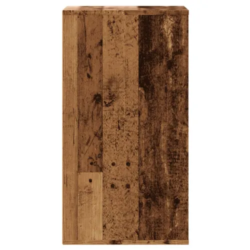 Kutna komoda s ladicama boja staro drvo 40x41x76 cm drveni - Staro drvo 40 x 41 x 76 cm Cijena