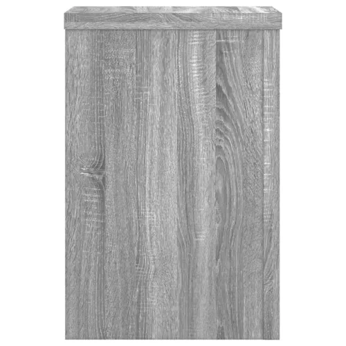 Stalci za biljke 2 kom boja hrasta 25x25x35cm konstruirano drvo - Siva Sonoma 25 x 25 x 35 cm Cijena