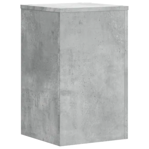 Stalci za biljke 2 kom siva boja betona 30x30x50 cm drveni - Betonska siva 30 x 30 x 50 cm Cijena