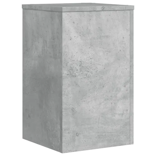 Stalci za biljke 2 kom siva boja betona 30x30x50 cm drveni - Betonska siva 30 x 30 x 50 cm Cijena