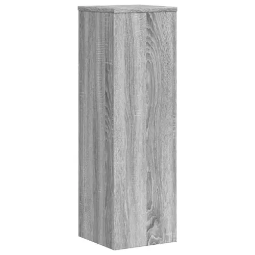 Stalci za biljke 2 kom boja hrasta 25x25x80cm konstruirano drvo - Siva Sonoma 25 x 25 x 80 cm Cijena