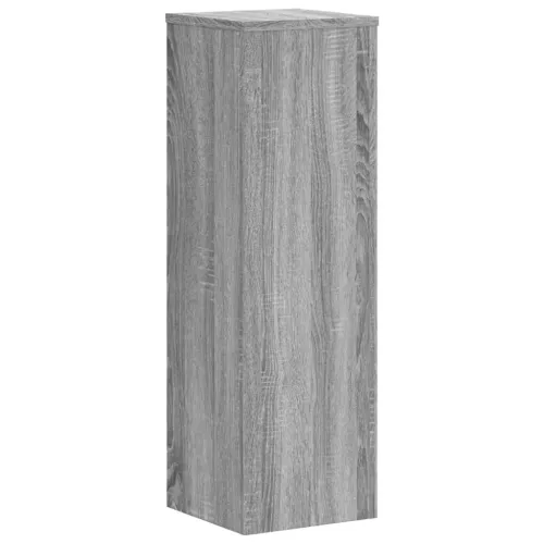 Stalci za biljke 2 kom boja hrasta 25x25x80cm konstruirano drvo - Siva Sonoma 25 x 25 x 80 cm Cijena