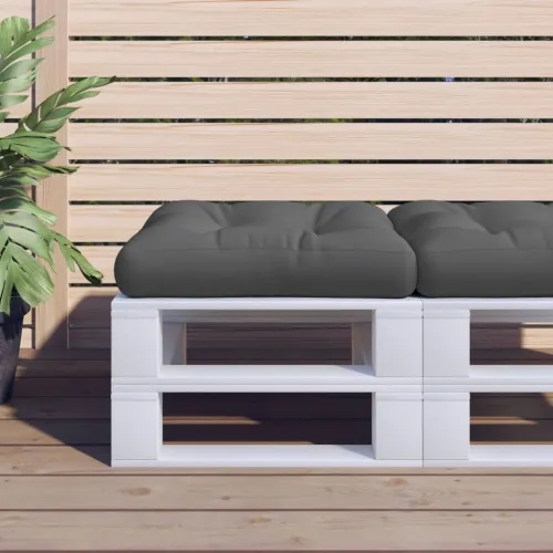 Jastuk za palete antracit 60 x 61,5 x 10 cm od tkanine - Antracit 1 Cijena