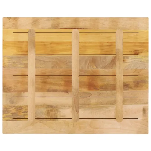 Stolna ploča 100x80x2,5 cm pravokutna masivno grubo drvo manga - Grubo drvo manga (prirodno) 100 x 80 cm 1 25 mm Cijena