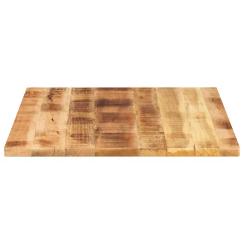 Stolna ploča 100x80x2,5 cm pravokutna masivno grubo drvo manga - Grubo drvo manga (prirodno) 100 x 80 cm 1 25 mm Cijena
