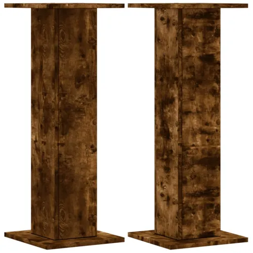 Stalci za zvučnike 2 kom 30 x 30 x 80 cm konstruirano drvo - Dimljeni hrast 30 x 30 x 80 cm Dimljeni hrast 30 x 30 x 80 cm Cijena