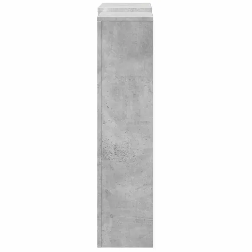 Maska za radijator - Pokrov za radijator hrasta sonome 205x21,5x83,5 cm - Betonska siva 205 x 21,5 x 83,5 cm vodoravne letvice Cijena