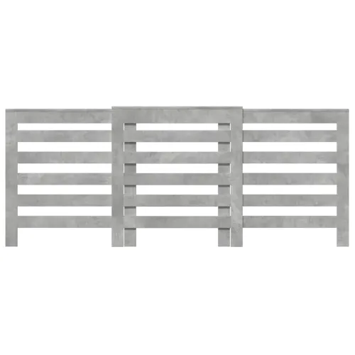 Maska za radijator - Pokrov za radijator hrasta sonome 205x21,5x83,5 cm - Betonska siva 205 x 21,5 x 83,5 cm vodoravne letvice Cijena