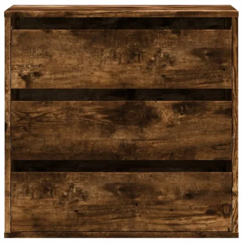 Kutna komoda s ladicama boja dimljenog hrasta 60x41x58cm drveni - Dimljeni hrast 60 x 41 x 58 cm Cijena