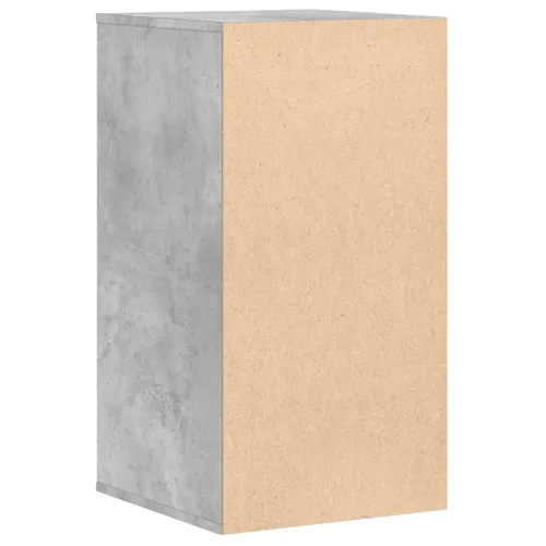 Kutna komoda s ladicama siva boja betona 40x41x76 cm drveni - Beton siva 40 x 41 x 76 cm Cijena