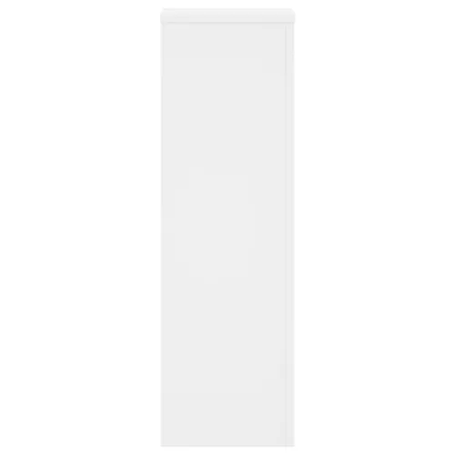 Stalci za biljke 2 kom bijeli 25x25x80 cm konstruirano drvo - Bijela 25 x 25 x 80 cm Cijena