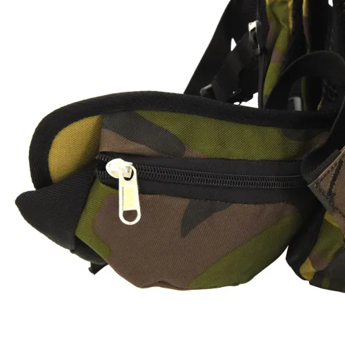 Ruksak za planinarenje maskirno zelena 60 L od tkanine Oxford - Maskirna 60 l Cijena