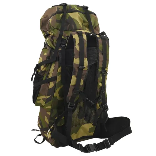 Ruksak za planinarenje maskirno zelena 60 L od tkanine Oxford - Maskirna 60 l Cijena