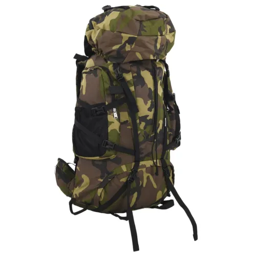 Ruksak za planinarenje maskirno zelena 80 L od tkanine Oxford - Maskirna 80 l Cijena