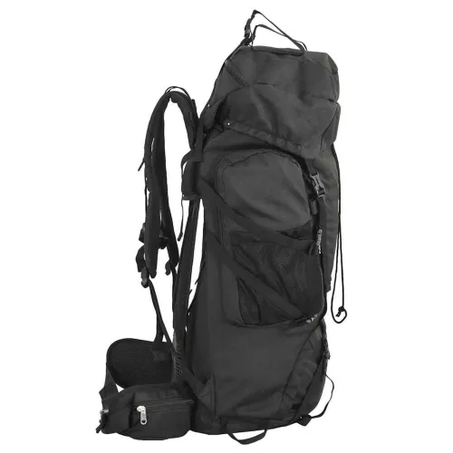 Ruksak za planinarenje crni 100 L od tkanine Oxford - Crna 100 l Cijena