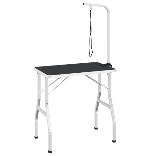 Stol za pranje i šišanje ljubimaca podesivi s 1 omčom - 84 x 48.5 x 145 cm Cijena