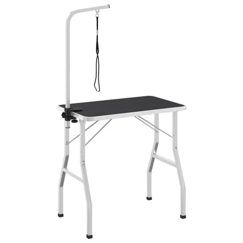 Stol za pranje i šišanje ljubimaca podesivi s 1 omčom - 84 x 48.5 x 145 cm Cijena