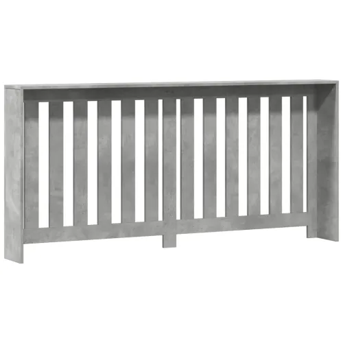 Maska za radijator - Pokrov za radijator hrasta sonome 175x20x82cm konstruirano drvo - Betonska siva 175 x 20 x 82 cm Okomite le Cijena