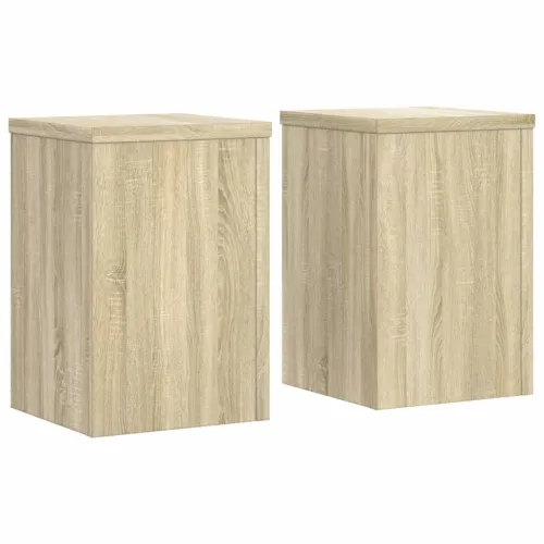 Stalci za biljke 2 kom boja hrasta 25 x 25 x 35 cm drveni - Hrast sonoma 25 x 25 x 35 cm Cijena