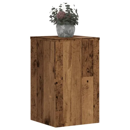 Stalci za biljke 2 kom boja staro drvo 30x30x50 cm drveni - Staro drvo 30 x 30 x 50 cm Cijena
