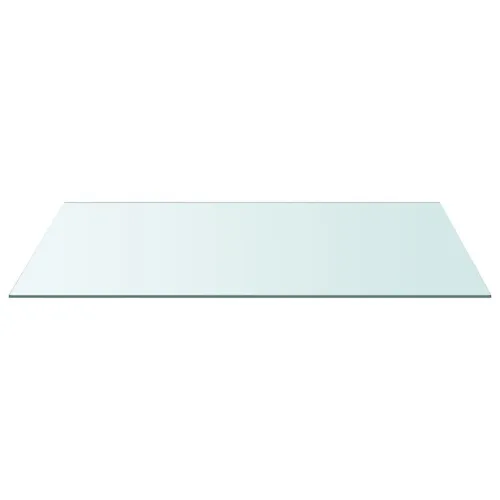 Prozirna stolna ploča 50 x 100 cm od kaljenog stakla - Transparentan 50 x 100 cm Cijena