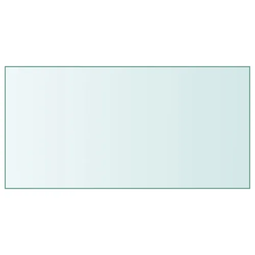 Prozirna stolna ploča 50 x 100 cm od kaljenog stakla - Transparentan 50 x 100 cm Cijena