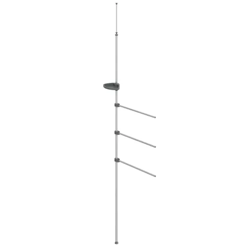 Držač za ručnike 47 x 280 cm aluminijski Cijena
