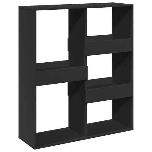 Paravan - Sobna pregrada crna 100x33x115 cm konstruirano drvo - Crna 1 115 cm Cijena