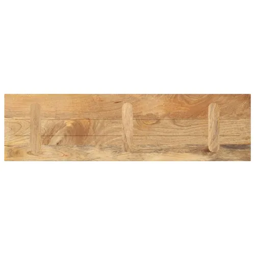 Stolna ploča 100x40x3,8 cm pravokutna od masivnog drva manga - Drvo manga (prirodno) 100 x 40 cm 1 38 mm Cijena