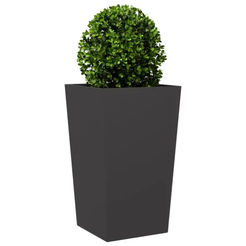Vrtne sadilice 2 kom crne 45x45x75 cm čelične - Čelik/crna 45 x 45 x 75 cm 2 Cijena