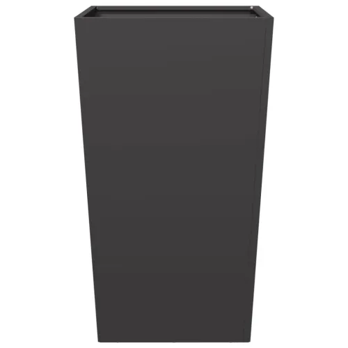 Vrtne sadilice 2 kom crne 45x45x75 cm čelične - Čelik/crna 45 x 45 x 75 cm 2 Cijena