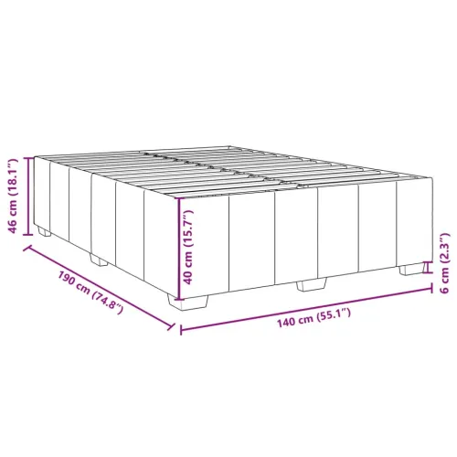 Boxspring - Krevet s oprugama i madracem svjetlosivi 140x190 cm od tkanine - Svjetlosiva 140 x 190 cm Cijena