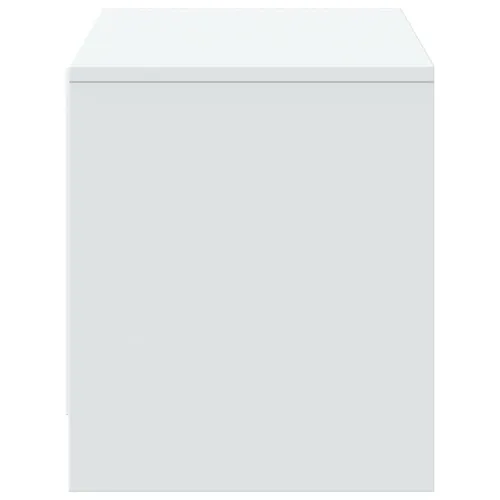 TV ormarić LED bijeli 97x34x40 cm od konstruiranog drva - Bijela 97 cm Cijena